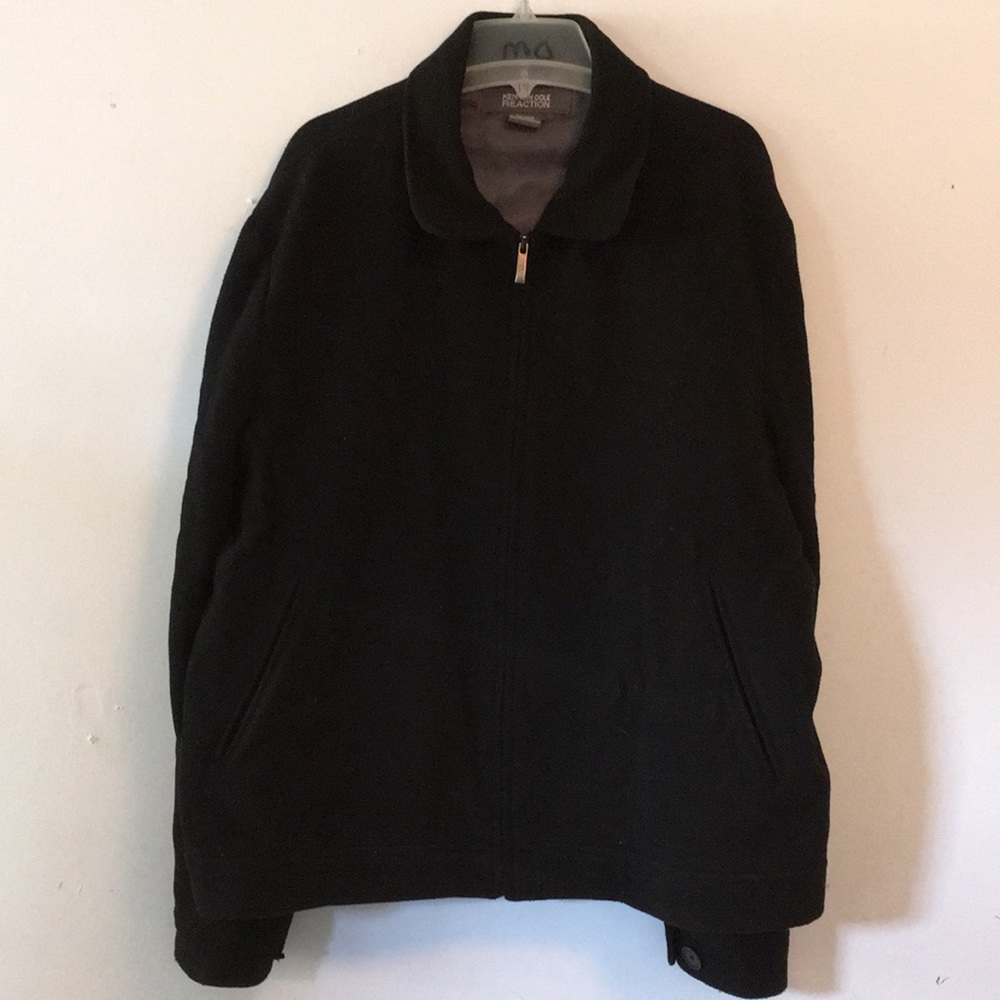 Men’s black Kenneth Cole coat